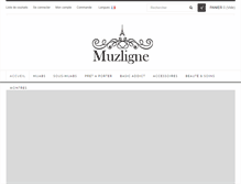 Tablet Screenshot of muzligne.com